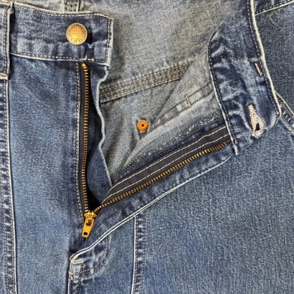 Levis SilverTab Carpenter Jeans Mens 33x32 Blue Denim Double Knee Loose Fit Work